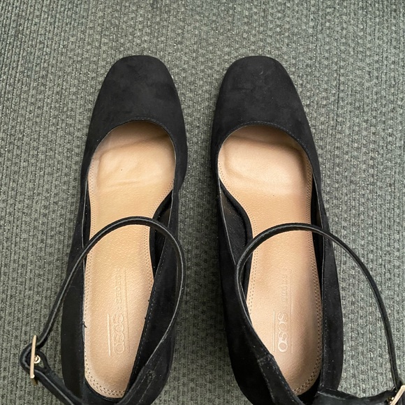 ASOS Black Suede Heels - Picture 7 of 8